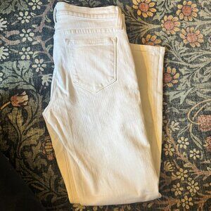 Jcrew Toothpick White Jeans - Size 26